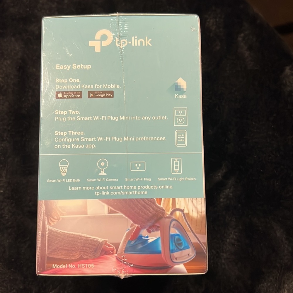 TP-Link Kasa Smart Stackable Mini Wi-Fi Plug | Alexa Google Home | HS105 - Picture 4 of 5